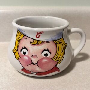 Vintage 1998 Campbell's Soup Kid Mug Blonde Girl by Houston Harvest